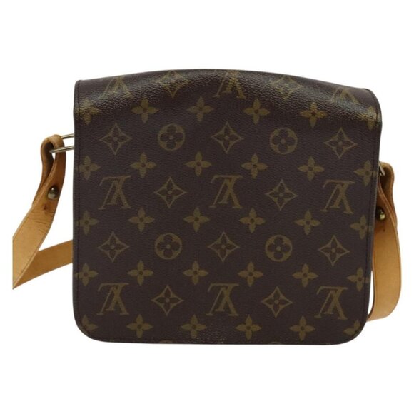 LOUIS VUITTON Monogram Cartouchiere MM Shoulder Bag LV Auth - Picture 3 of 16